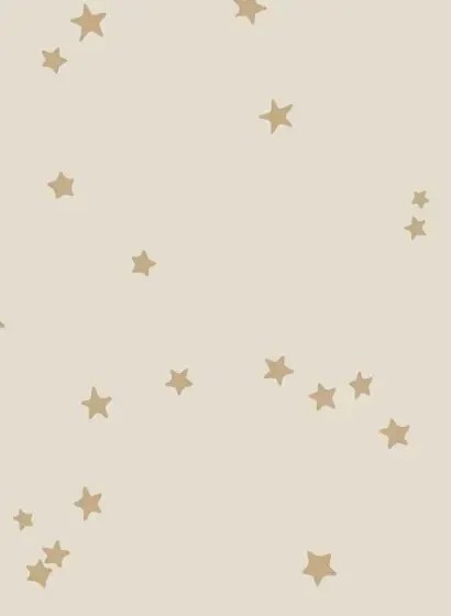 Cole & Son Carta da parati Stars - Buff/ Gold
