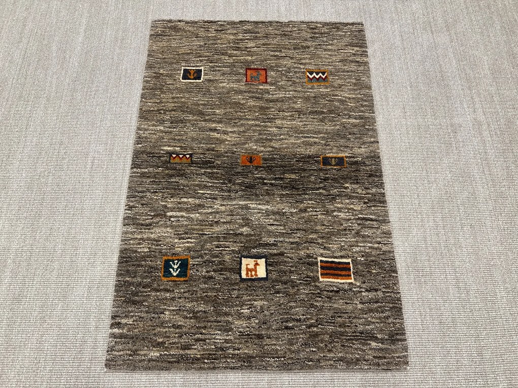 Gabbeh Tappeto persiano 100x150 Marrone (Iran) Annodato A Mano