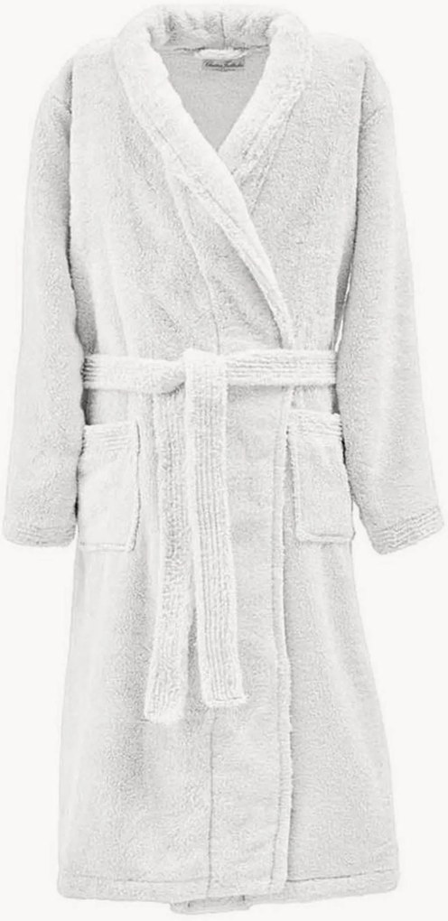 Accappatoio unisex in cotone con collo sciallato Cocoon