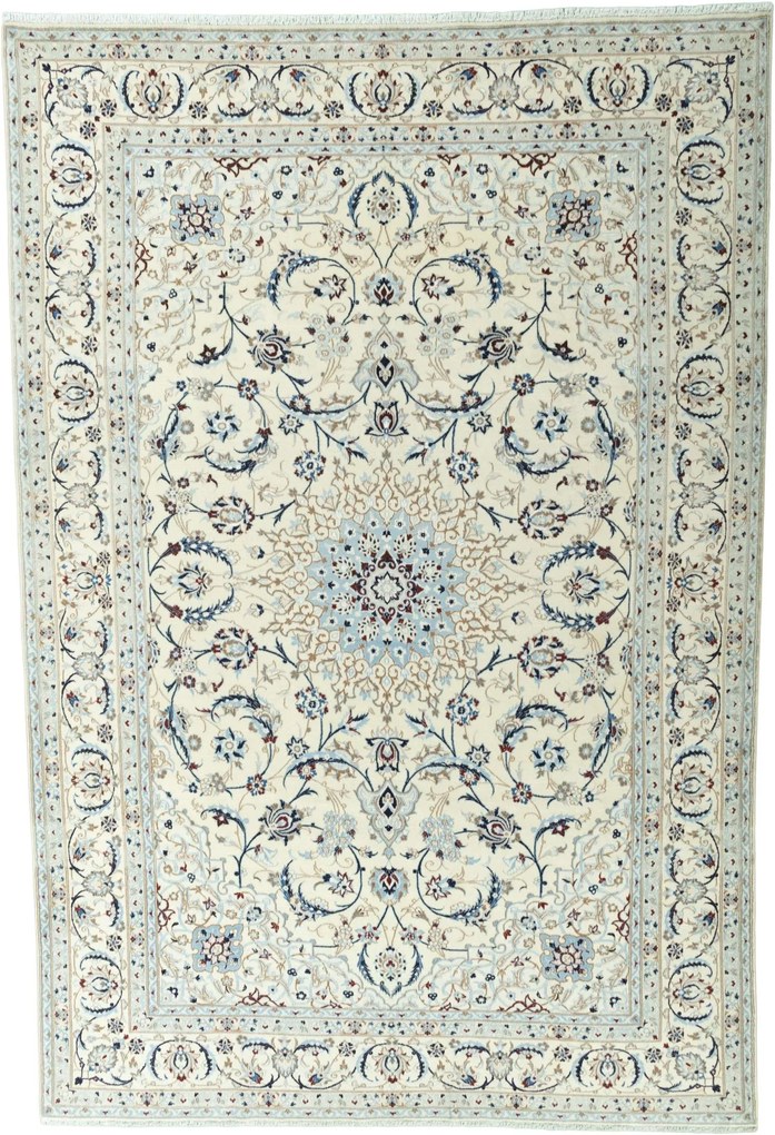 Nain Tappeto persiano 360x250 Beige (Iran) Annodato A Mano
