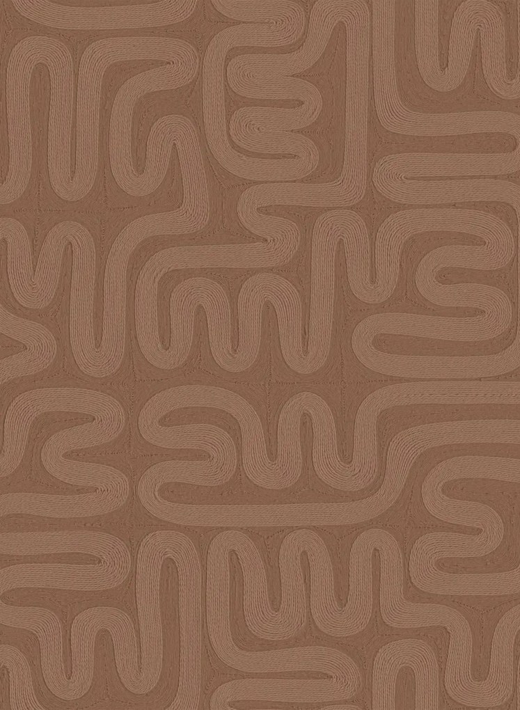 Arte Carta da parati Sarana - Mahogany