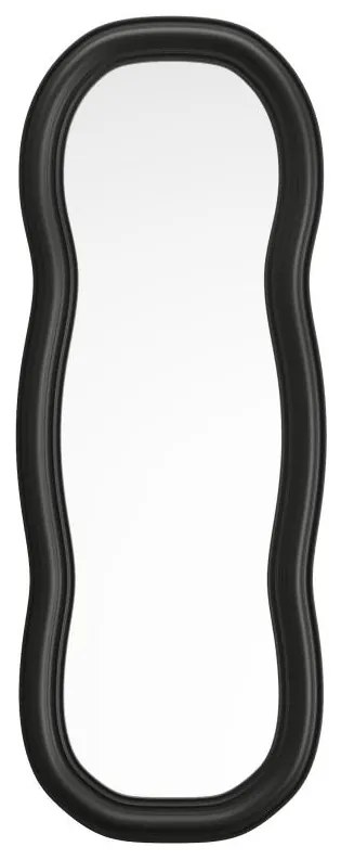 Specchio organico L. 60 x H. 160 cm in Legno di paulownia Nero - TAYLI