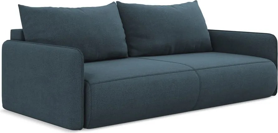 Divano blu allungabile/con contenitore 216 cm Nanea – Makamii