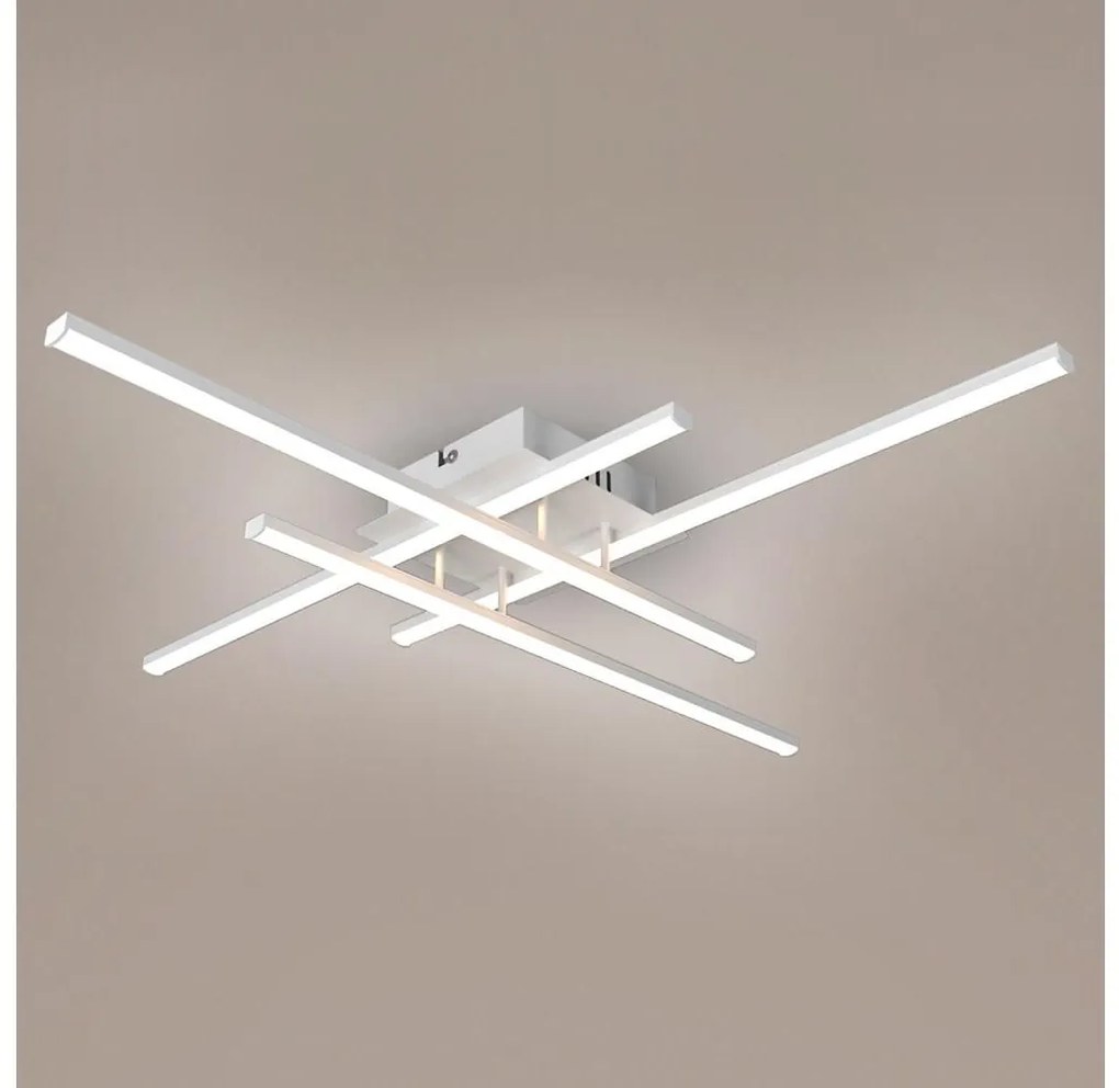 Brilagi - Plafoniera LED STRIPES LED/37W/230V bianco