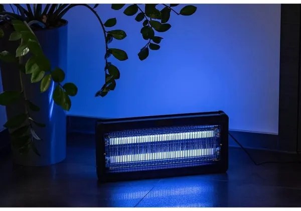 Trappola elettrica per insetti 2x15W/230V, copertura 120 m²