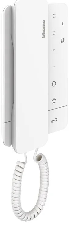 Citofono con filo BTICINO 2 fili 17 pulsanti bianco