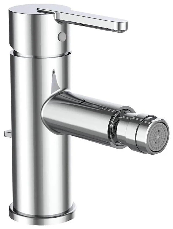 LAUFEN H3410810041141 - Miscelatore bidet con scarico e troppopieno LUA cromo lu