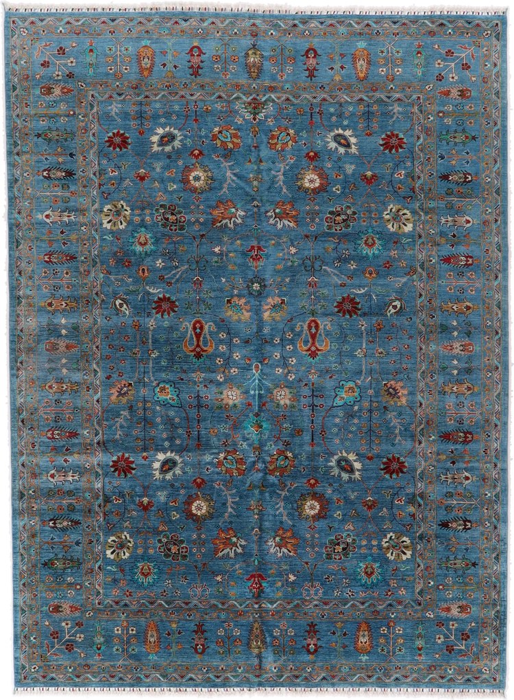 Samarkand Tappeto 270x370 (Pakistan) Annodato A Mano