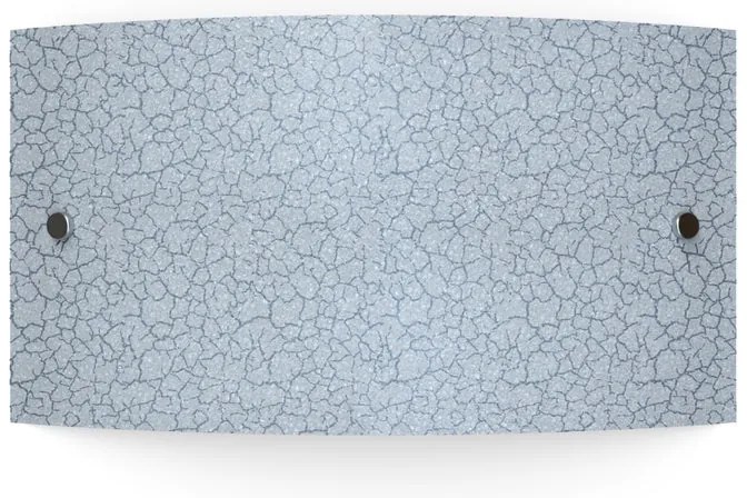 Applique LED neoclassico Craquele bianco IP20, luce bianco naturale 1500 lumen, LUMICOM