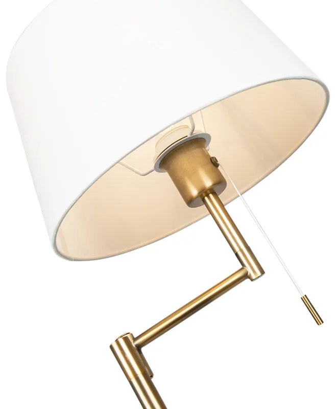 Lampada da terra classica intelligente bronzo con bianco incl. WiFi A60 - Ladas Fix