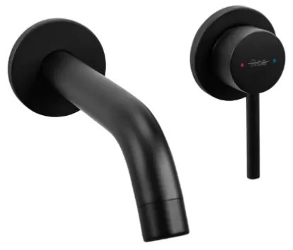 REA-B5332 - Miscelatore per lavabo ad incasso OWEN nero