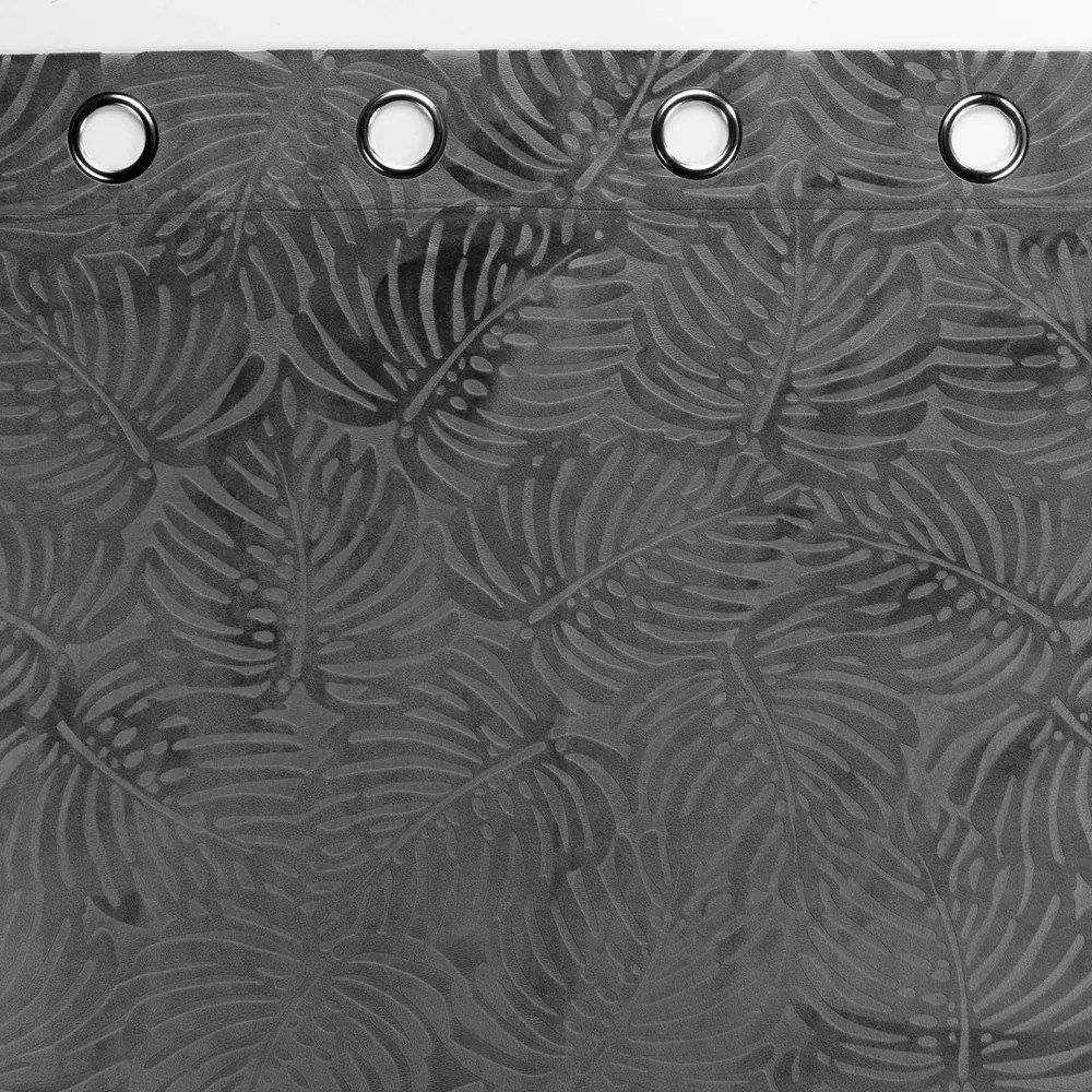 Tenda in velluto antracite 140x240 cm Analia - douceur d'intérieur