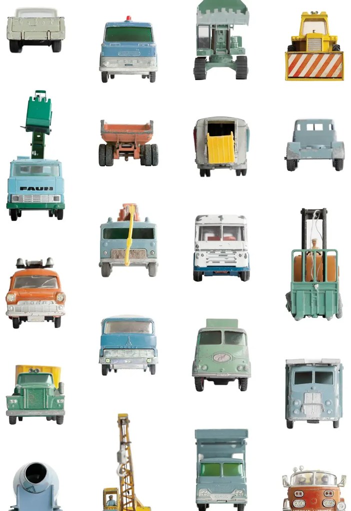 studio ditte Carta da parati Work Vehicles - Work Vehicles