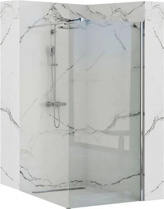 Parete doccia Rea Aero N 110 Transparente