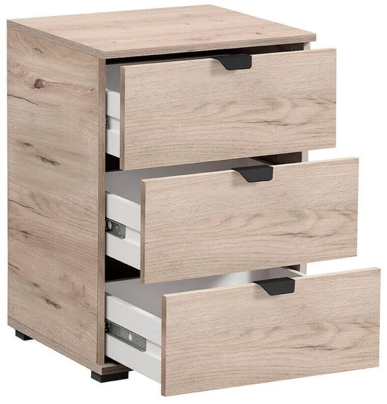 ONE - comodino moderno 3 cassetti