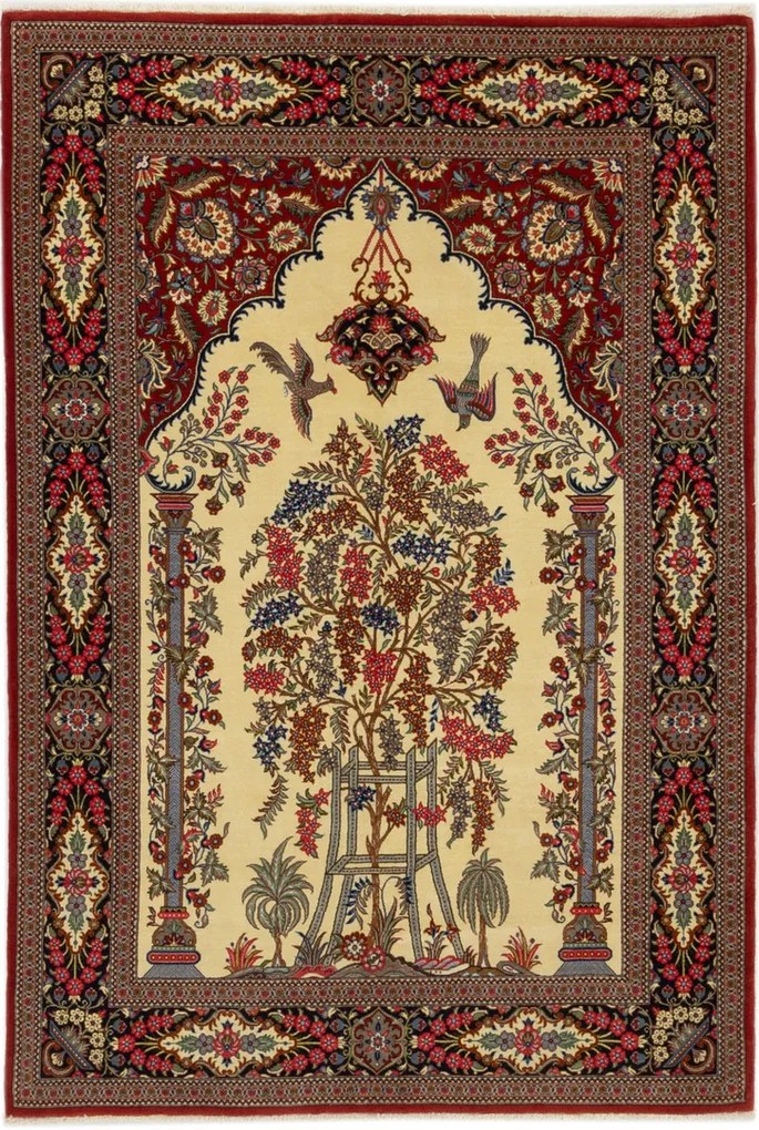 Ghom Tappeto persiano 150x210 (Iran) Annodato A Mano