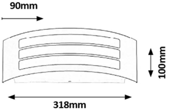 Rabalux 8776 - Applique da esterno ROMA 1xE27/14W