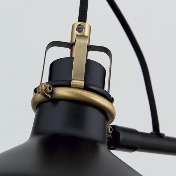 Orion Dimmerabile 12-1192/1 - Lampada con piedistallo SCHILLER 1xE27/40W/230V nero/bronzo