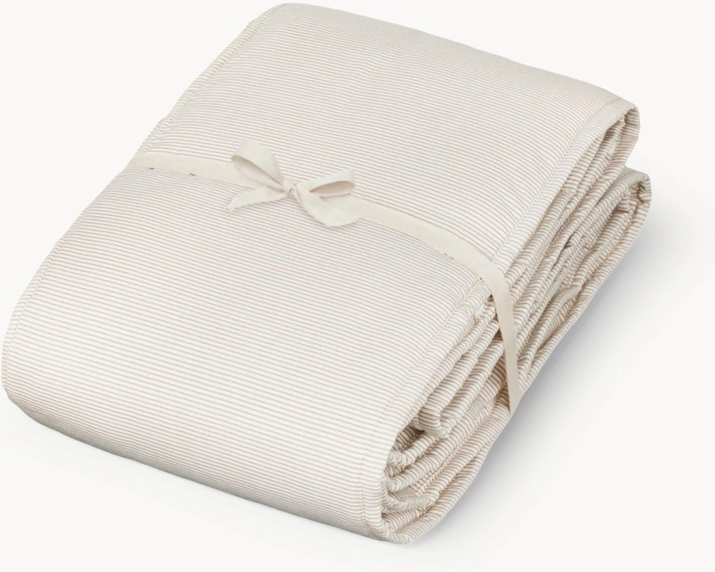 Paracolpi letto in cotone organico Camel
