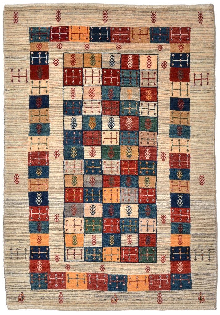 Loribaft Tappeto persiano 100 x 150 (Iran) Annodato A Mano