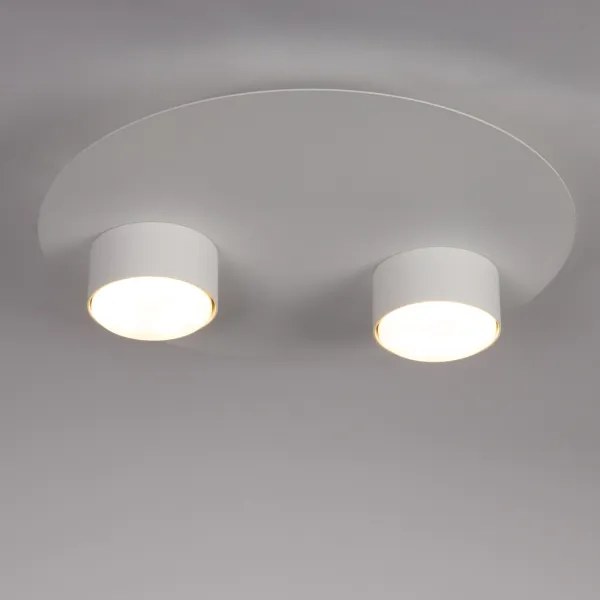 Plafoniera STAR 2xGX53/12W/230V bianco