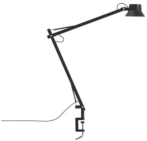 Dedicate Lampada da Tavolo w/Clamp L2 Black - Muuto