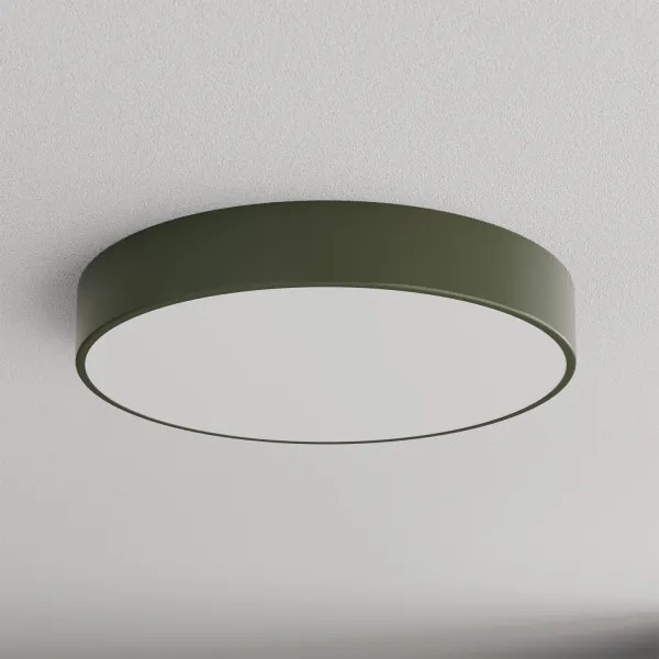 Brilagi - Plafoniera CLARE 4xE27/40W/230V Ø 50 cm kaki