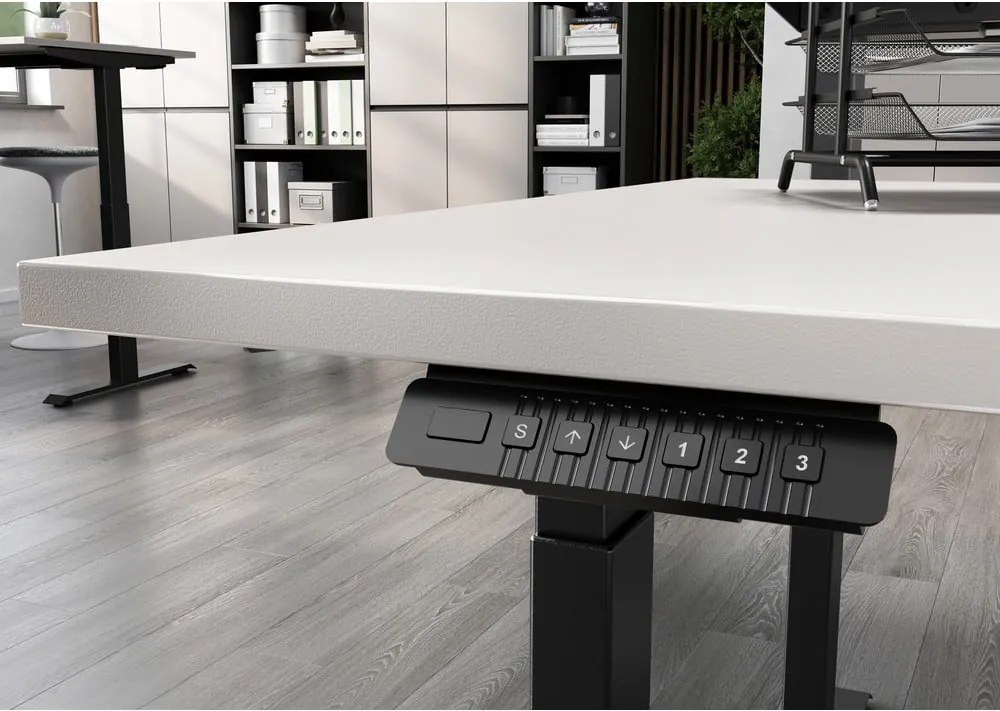 Scrivania regolabile con regolazione elettrica dell'altezza 80x180 cm Bedano - Germania