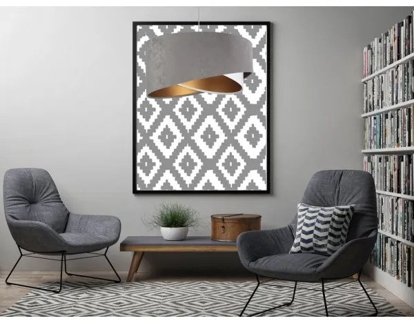 Lampadario a sospensione con filo GALAXY 1xE27/60W/230V