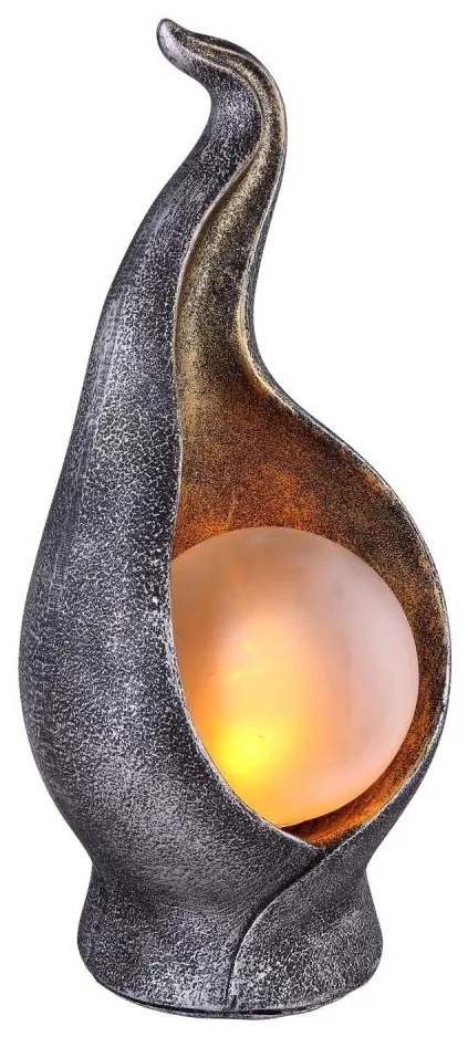 Globo 33439 - Lampada LED solare SOLAR LED/2,16W/3V 3000K IP44 argento