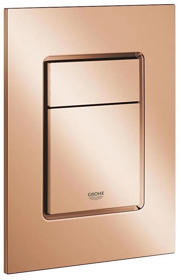 GROHE 37535DA0 - Pulsante di comando SKATE COSMOPOLITAN S 130 × 172 mm, finitura in bronzo
