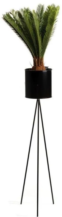 Portafiori TRIPOD 110x25 cm nero