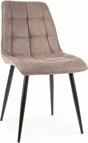 Sedia Chic Brego beige34/nero