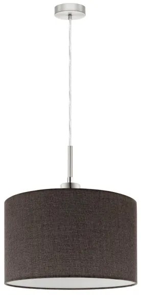 Eglo - Lampadario LED a sospensione con filo TUNJA 1xE27/60W/230V marrone