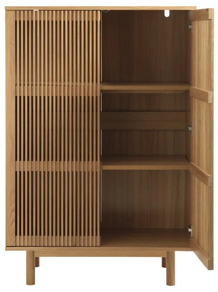 Mobile effetto rovere colore naturale 95x140 cm Tiber - Unique Furniture