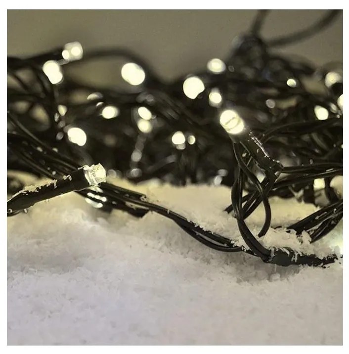 Brilagi - Catena LED natalizia da esterno 500xLED/8 funzioni 55m IP44 bianco caldo