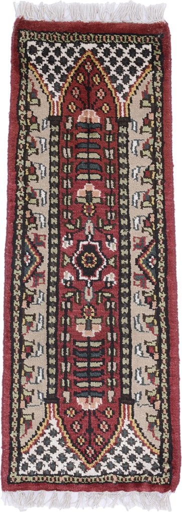 Agra Tappeto 60x30 (Indian) Annodato A Mano