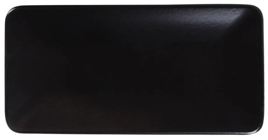 Set di 2 piatti in gres nero - Hermia