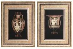 Quadro DKD Home Decor 53 x 3 x 73 cm Vaso Neoclassico (2 Unità)
