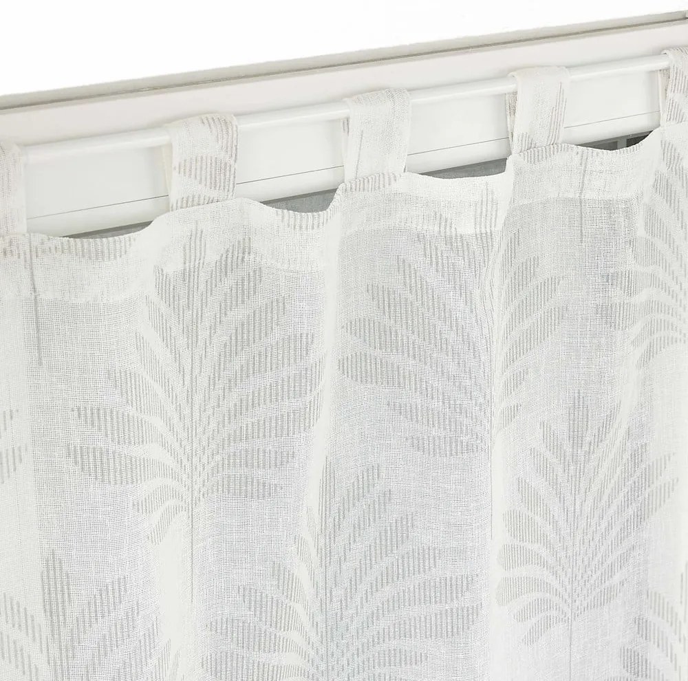 Set di 2 tende in voile bianco 60x90 cm Levita - douceur d'intérieur