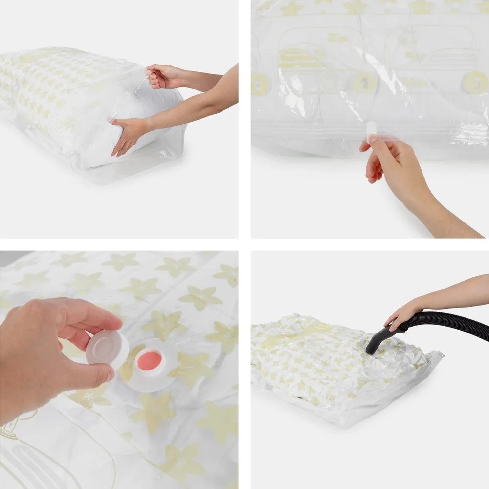 Set di sacchetti sottovuoto 5 pz Compress Vanilla - Compactor