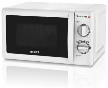 Microonde con Grill Haeger MW-70W.006A 20 L Bianco 700W