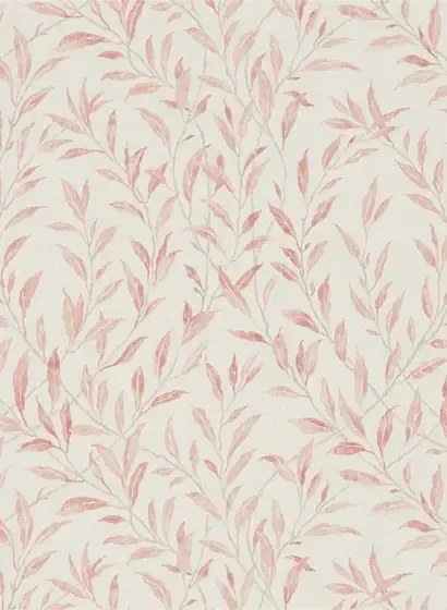 Florale Tapete Osier von Sanderson - Rosewood/ Sepia