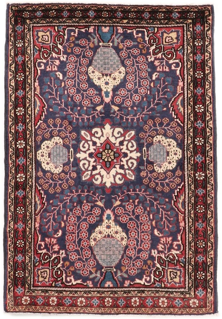 Hamedan Tappeto 70 x 100 (Iran) Annodato A Mano
