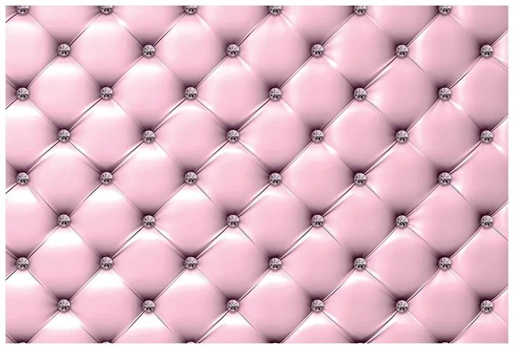 Carta da parati – Eleganza pelle in rosa bonbon