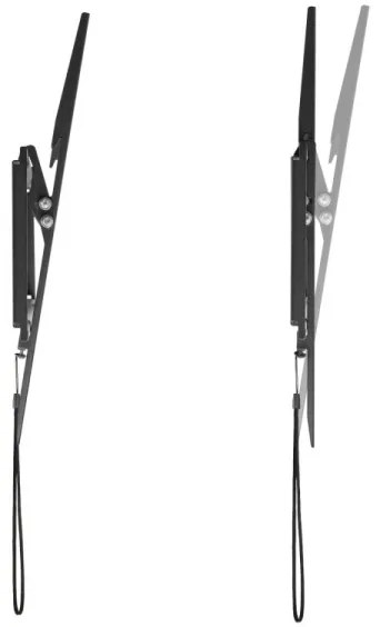 MK FLORIA MKF-20DN447 - Supporto a parete inclinabile per TV 65" nero