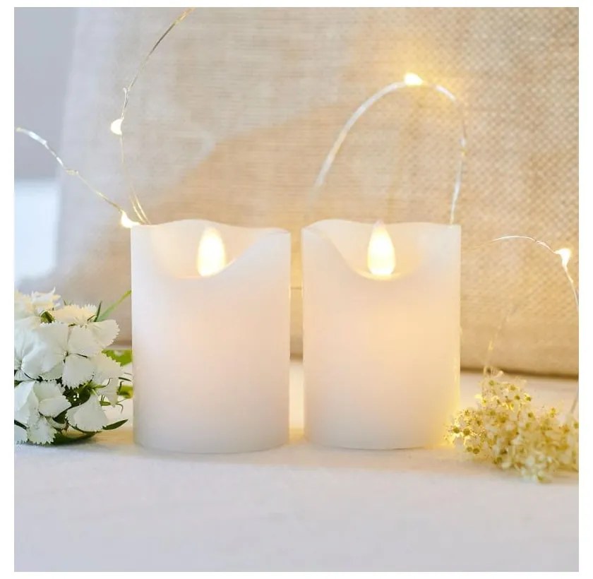 Candele LED in set da 2 (altezza 6,5 cm) Sara Mini - Sirius