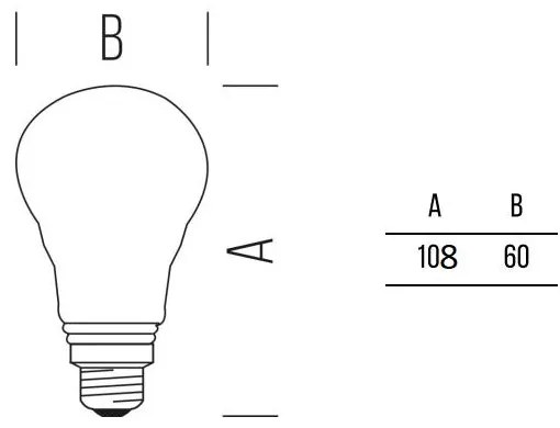 Goccia FULL-LIGHT 806lm 7,0W E27 CW