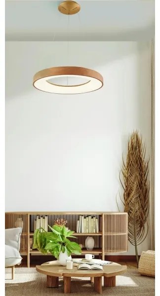 Azzardo AZ5006 - Lampadario LED a sospensione con filo SANTANA LED/30W/230V marrone