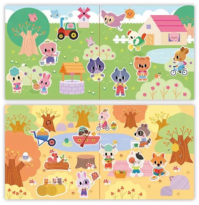 My arts&crafts - Adesivi con animali